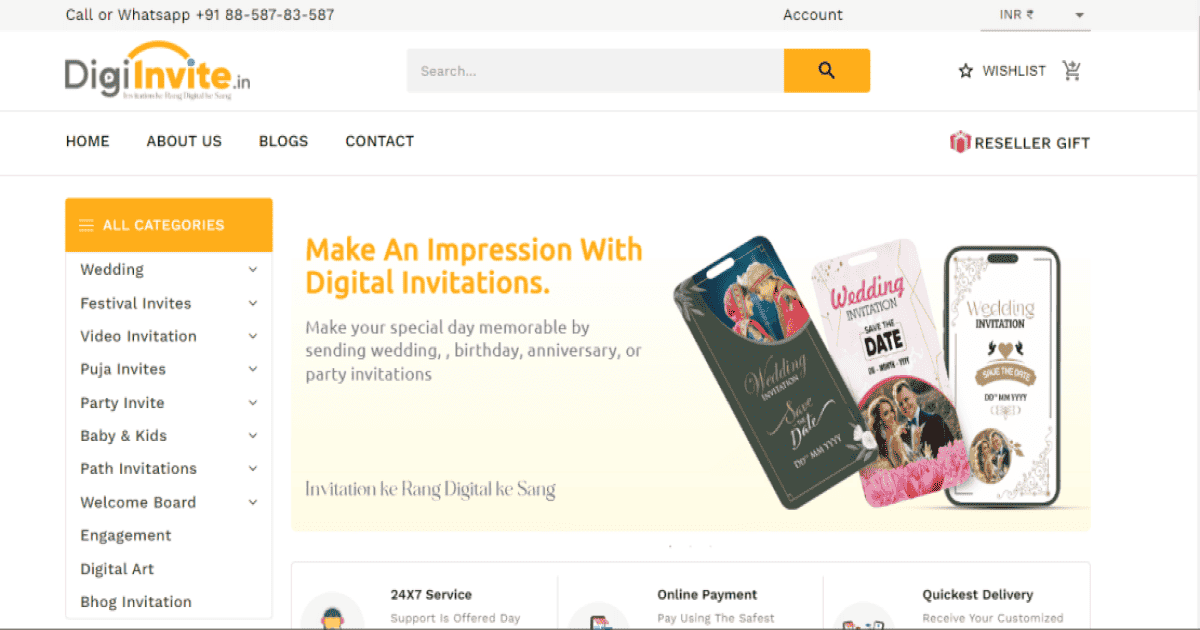digi-invite Website Created By Crazeit.dev