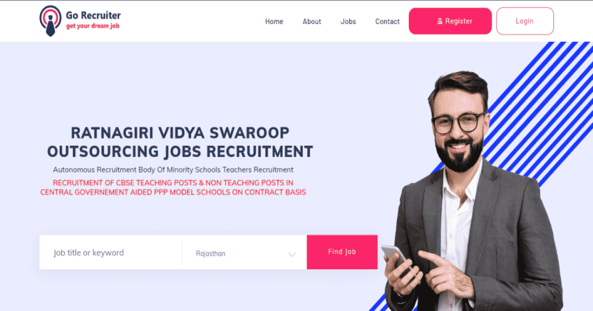 go-recruiter Website Created By Crazeit.dev