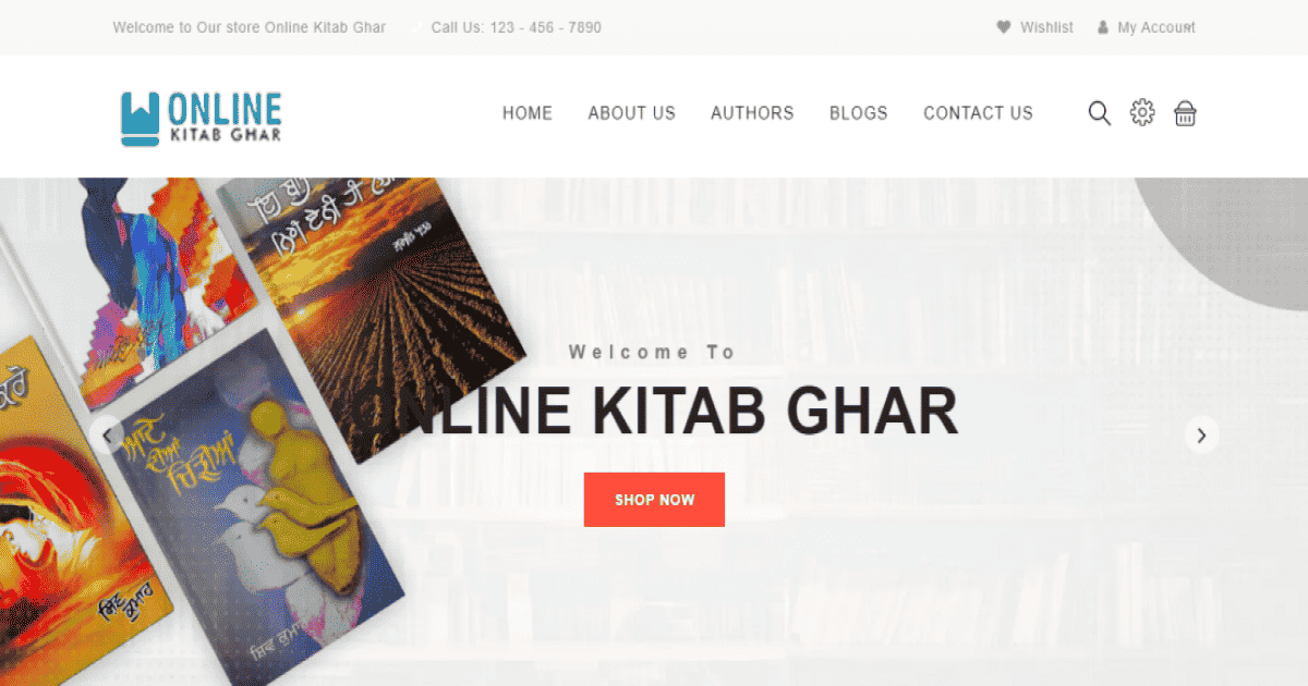 online-kitab-ghar Website Created By Crazeit.dev